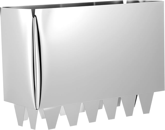 MorningRo 2 Pcs HVAC Metal Register Collar 4" x 10" x 6" Deep Installation Tabs - Image 3