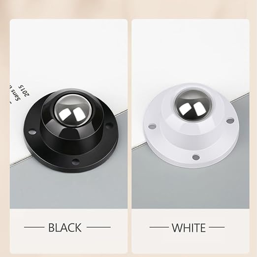Self Adhesive Caster Wheels for Furniture, Storage Box, Trash Can, PC Stainless - Image 2