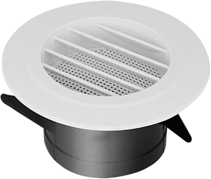 Indoor Fresh Air System Home Abs Air Outlet Round Air Outlet Duct Fan Exhaust by Unknown
