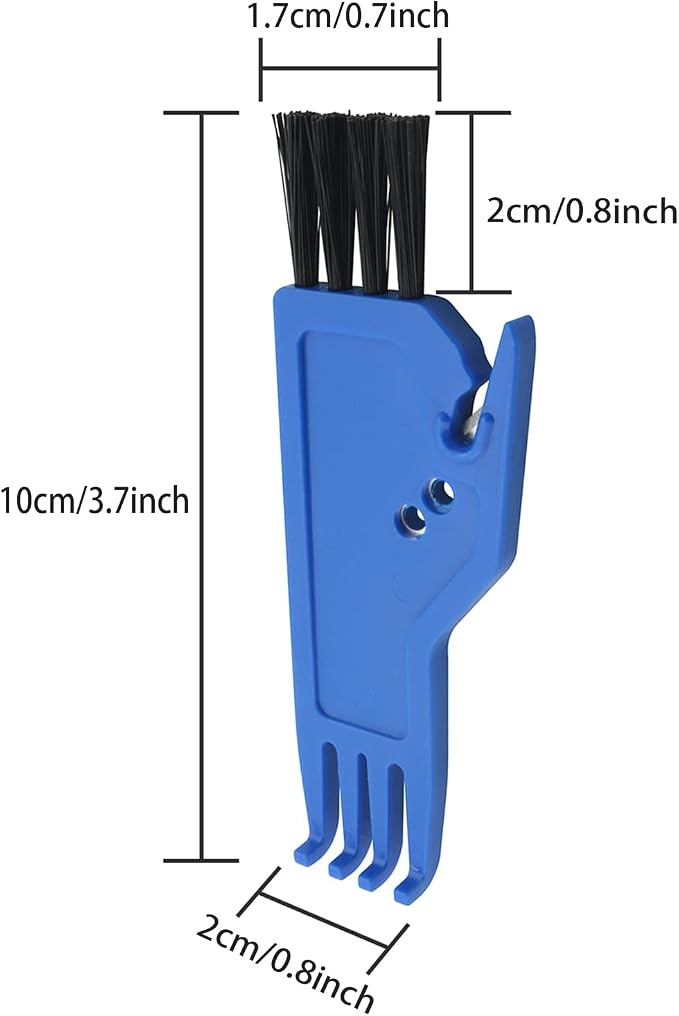 2PCS ABS Dust Brush Blue Blade Cleaning Brush Handheld Vacuum Cleaner Parts - Image 4