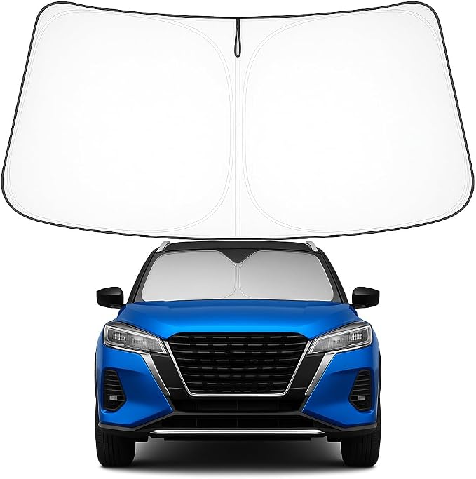 Proadsy Windshield Sun Shade for Nissan Kicks 2018-2025 Custom Fit S, SR by Proadsy