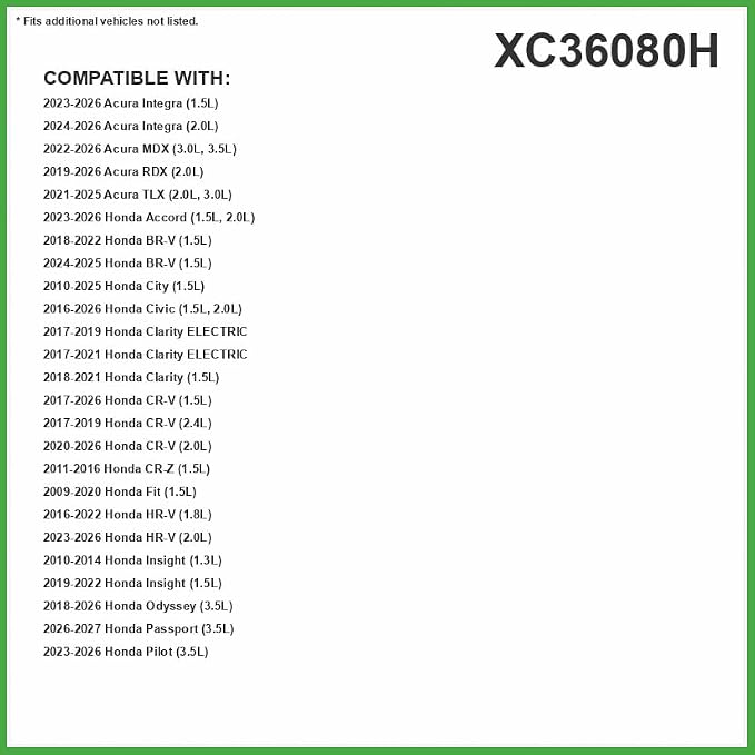 ECOGARD XC36080H Premium Cabin Air Filter | Fits 2017-2026 Honda CR-V 1.5L; - Image 2
