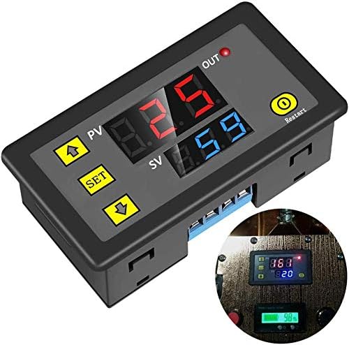 ICSTATION Delay Relay Module, DC 12V 10A Time Delay Switch 0-999s/min/h Timer by Icstation-IS
