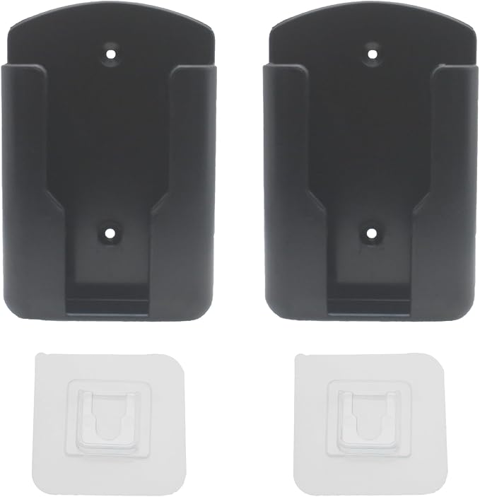 FDXGYH 2 Pcs Remote Control Rack Holder Wall-Mounted TV Remote Organizer Self by FDXGYH