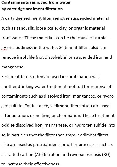 5 micron 20"X4.5" whole house water filter replacement cartridge Compatible - Image 9