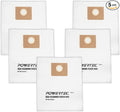 POWERTEC Turbo I, 9-20-27 Fleece Filter Bags 5PK, by POWERTEC