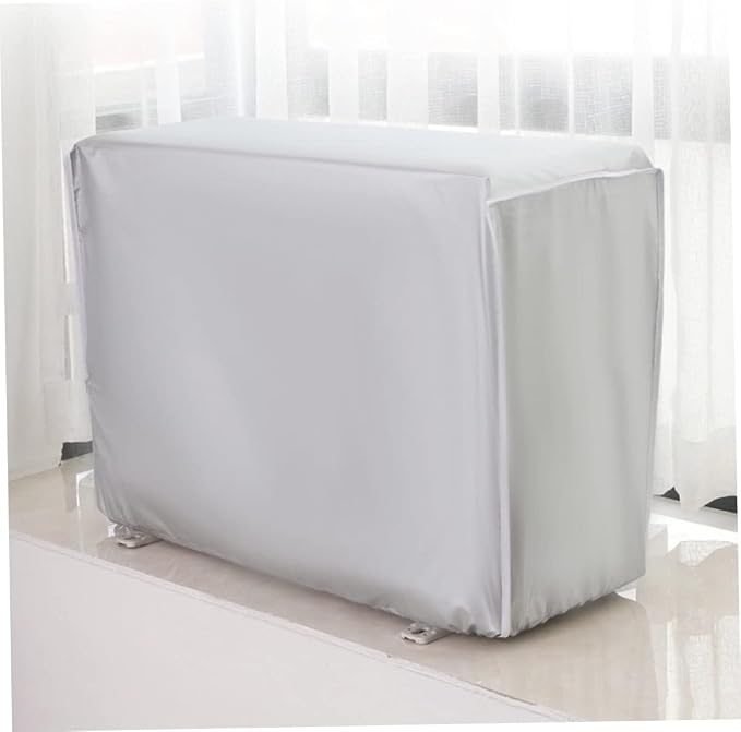 Happyyami Air Conditioner Hood Air Conditioner Cover Weatherproof Easy to Clean - Image 2