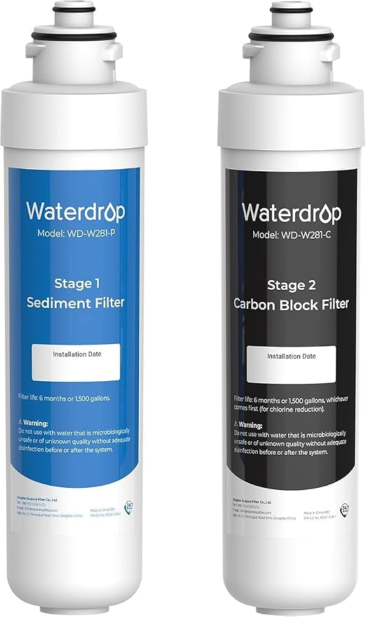 Waterdrop W281 Water Filters for Water Coolers, Replacement for Avalon® branded by Waterdrop