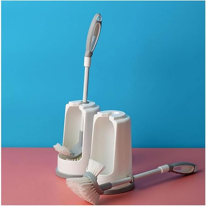 Plastic Toilet Brush，Toilet Bowl Scrubber, Toilet Brush Toilet Brushes and - Image 5