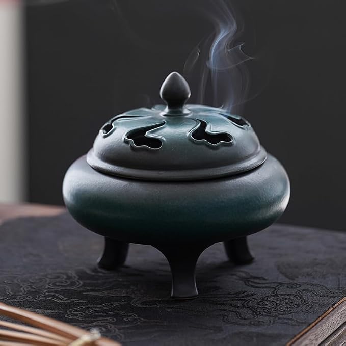 Waterfall Censer Ceramic Incense Burner Indoor Zen Point Incense Burner Retro - Image 3