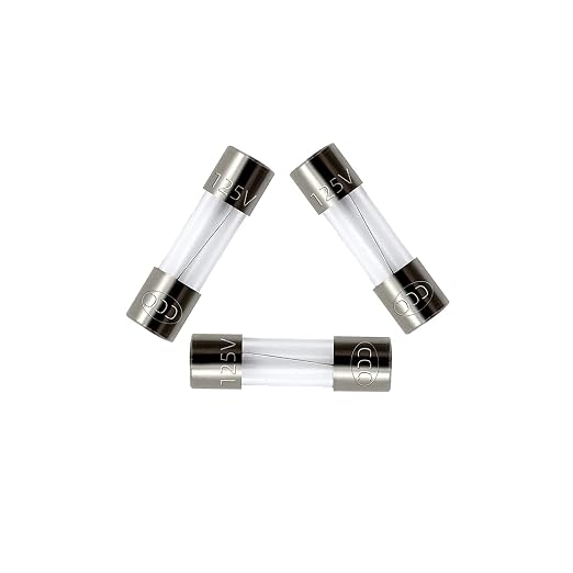 Pack of 10 pcs F6AL Fast-Blow Fuse 6amp F6A 125Volt Glass Fuses 0.2 x 0.79 Inch - Image 5