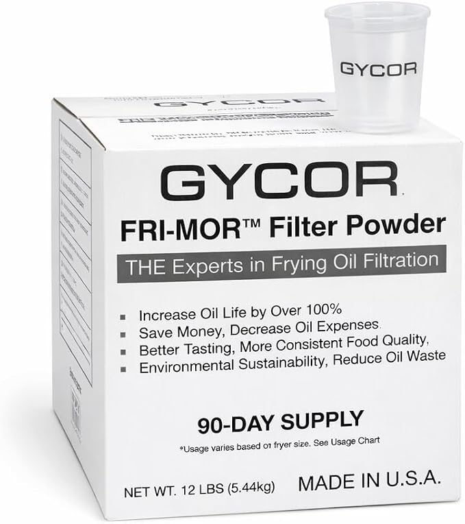 FRI-MOR™ Commercial Deep Fryer Oil Filter Powder – Oil Saver & Extender - Image 3