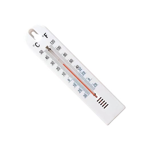 Wall Temperature Sensor, Indoor Temperature Meter, 8.07x1.69in Anti Glare by Unknown