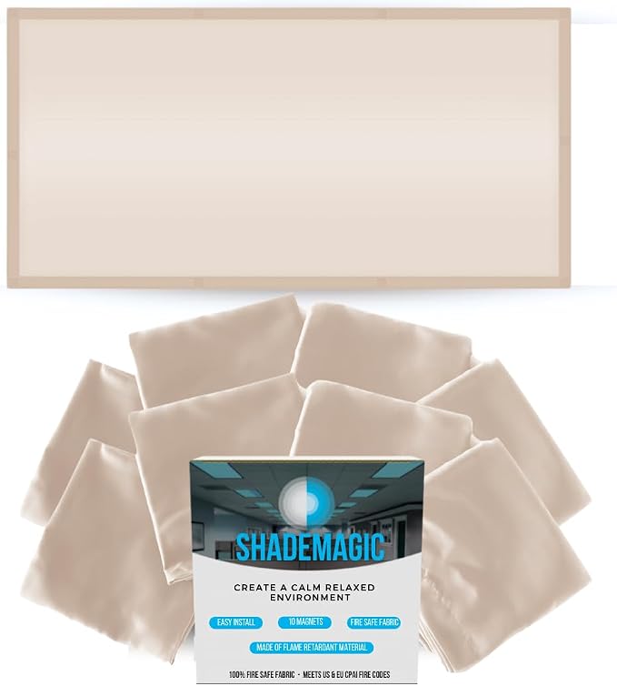 ShadeMAGIC Fluorescent Light Filter Covers by ShadeMagic