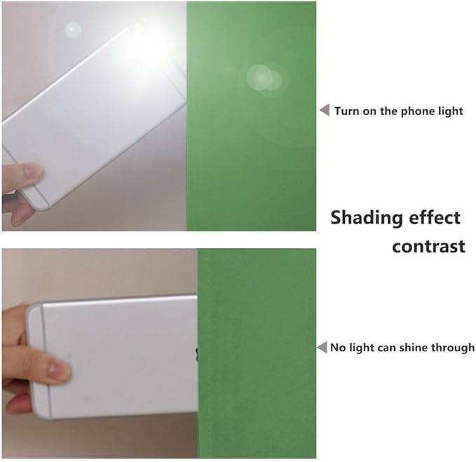 NICETOWN Blackout Curtains 80 inches Long, 2 Pieces, 42" Wide Each Panel, Forest Green, Full Light Blocking Drapes with Black Liner for Nursery, Thermal Insulated Draperies for Hall, Villa