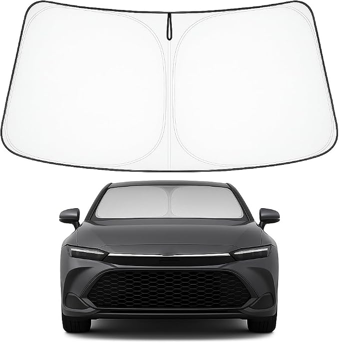 Proadsy Windshield Sun Shade for Toyota Crown 2023 2024 2025 2026 Foldable by Proadsy