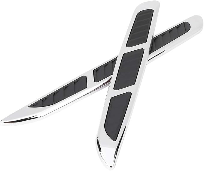 1 Pair Car Hood Vent Air Intake Grille, Car Exterior Hood Side Door Air Flow by UPALDHOU