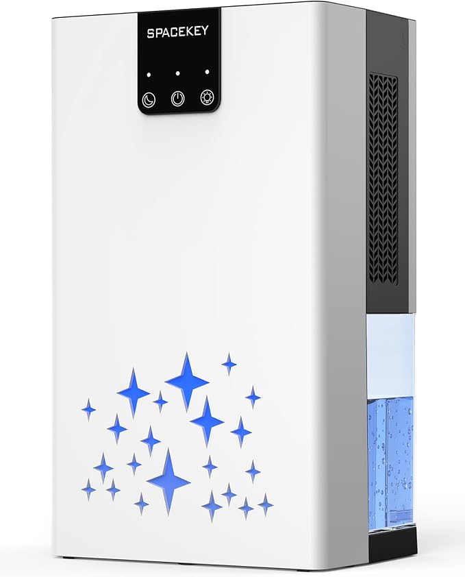 Dehumidifier, 95 OZ Water Tank Dehumidifiers by SpacekeyDirect