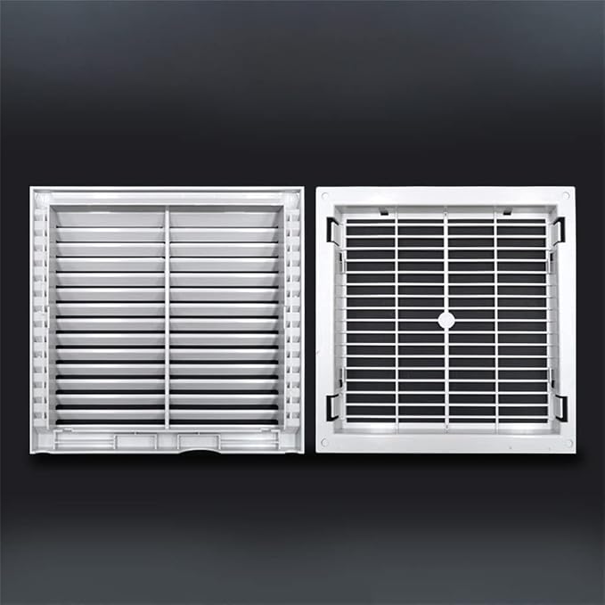 204 * 204mm Ventilation Air Filter Cabinet Fan Exhaust Outlet Grille Vent - Image 6