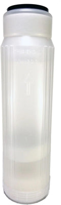 AQUATICLIFE 10" x 2.5" Translucent Refillable Reusable Water Filter Cartridge by AQUATICLIFE