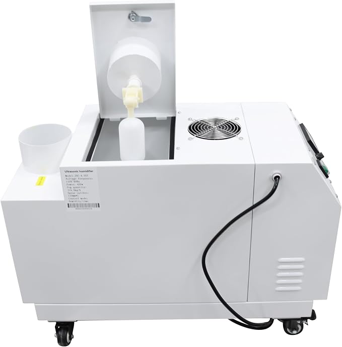 Commercial Ultrasonic Humidifier, 9.9 lbs/h Stainless Steel Cool Mist Fogger - Image 6
