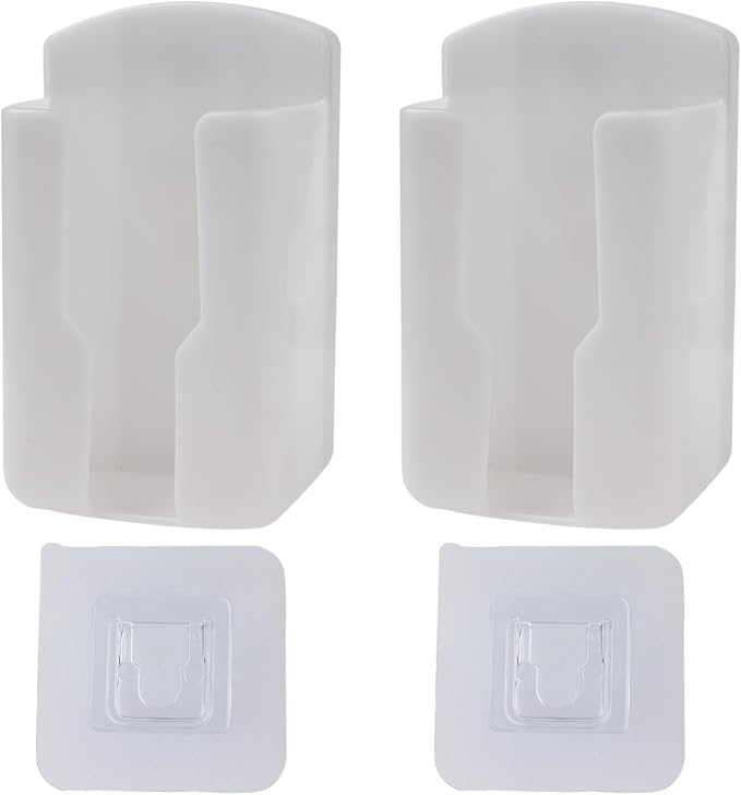 2-Pack Adhesive Remote Control Holder Wall Mount, No Drill Self-Adhesive by Unknown