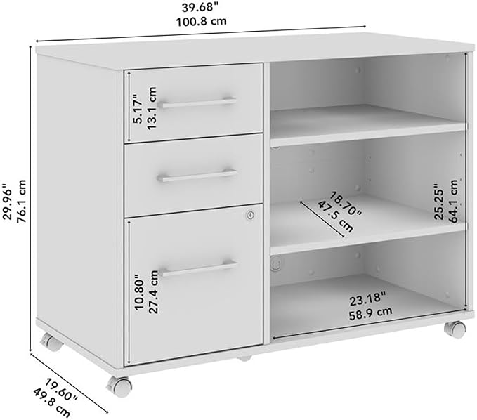 Bush Business Furniture Hustle Office Storage Cabinet - Image 3