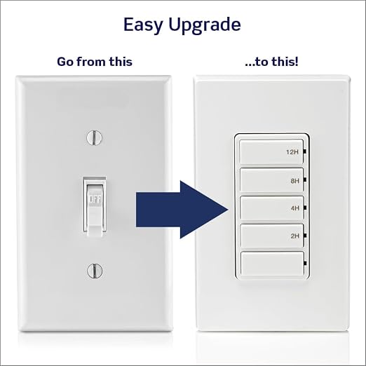 Leviton Countdown Timer Switch for household lights, heaters and exhaust fans - Image 2