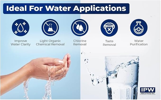 IPW Industries Inc, Water Filter Granular Activated Carbon - Image 5