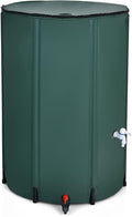 Goplus 100 Gallon Collapsible Rain Barrel, Portable Rain Barrels to Collect by Goplus