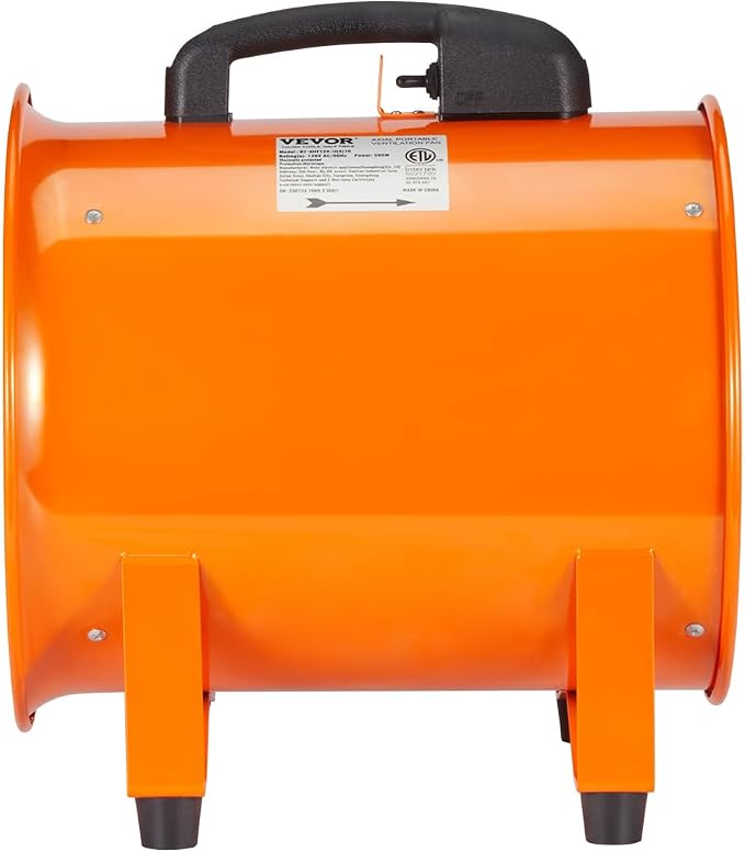 VEVOR Air Mover Blower Fan 8 Inch, 1070CFM 195W - Image 10