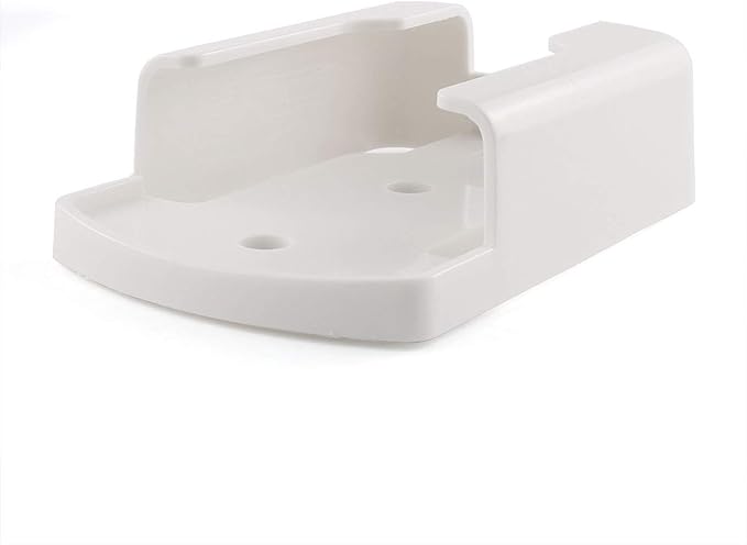 E-outstanding Remote Control Rack Holder White Wall-Mounted Organizer Self - Image 2