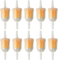 Inline Plastic Fuel Filters Set 10 Pieces by Unknown