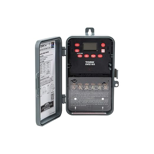 EWZ Series Multipurpose Control Astronomic 7 Day Time Switch, 120-277 VAC Input - Image 6