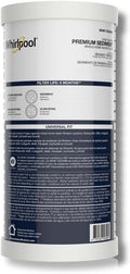 Whirlpool 10" x 4.5" Whole House Large Capacity Sediment Filter WHKF-GD25BB by Unknown