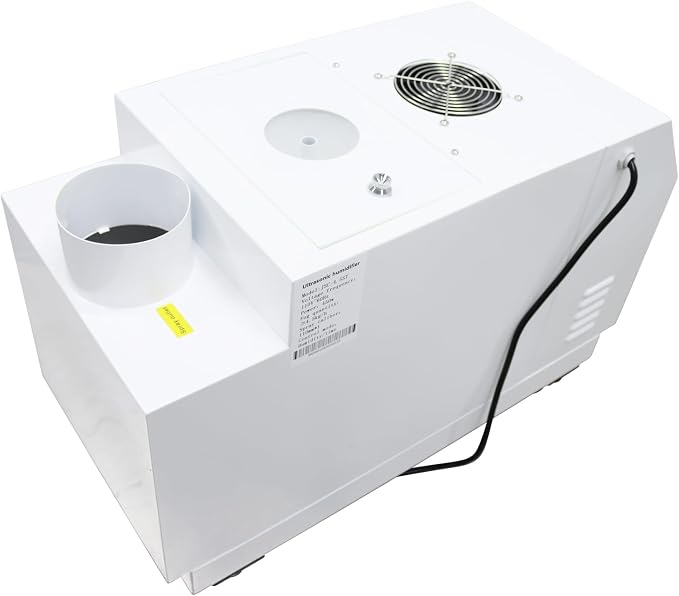 Commercial Ultrasonic Humidifier, 9.9 lbs/h Stainless Steel Cool Mist Fogger - Image 4