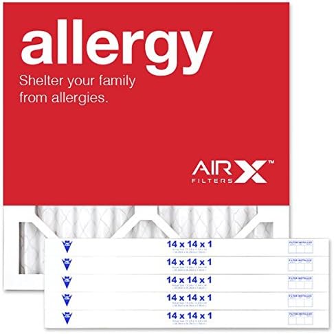 AIRx Filters 14x14x1 Air Furnace Filter MERV 11 Allergy, & Pet Dander, Pleated by AIRXFILTERSWICKEDCLEANAIR