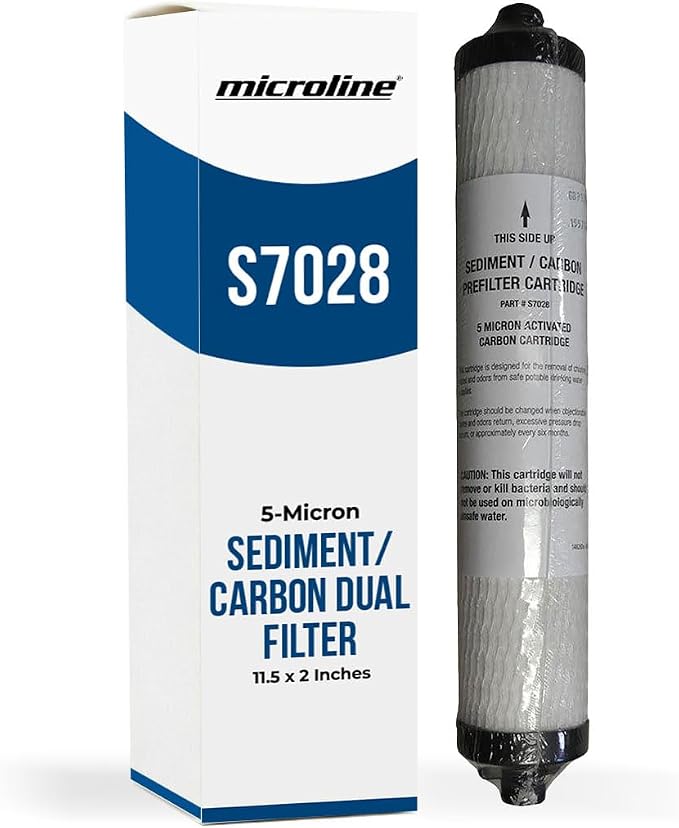 Microline Sediment Filter 5 Micron S7011 Cartridge – Reduces Sediment and by espwaterproducts