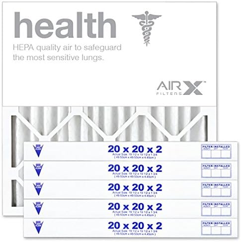 AIRX WICKED CLEAN AIR. 20x20x2 Air Filter MERV 13 Pleated HVAC AC Furnace Air by AIRXFILTERSWICKEDCLEANAIR