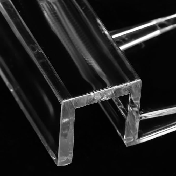 20Pcs Aquarium Glass Cover Holder Transparent Edge Mount Bracket Acrylic Clip - Image 7