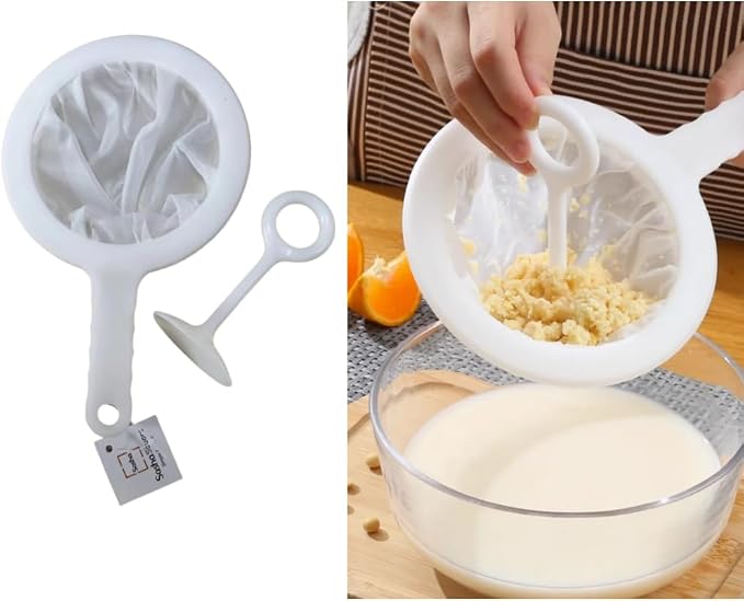 Kitchen Ultra-Fine Nylon Mesh Strainer I Filter Spoon Sieve by SashaSquare