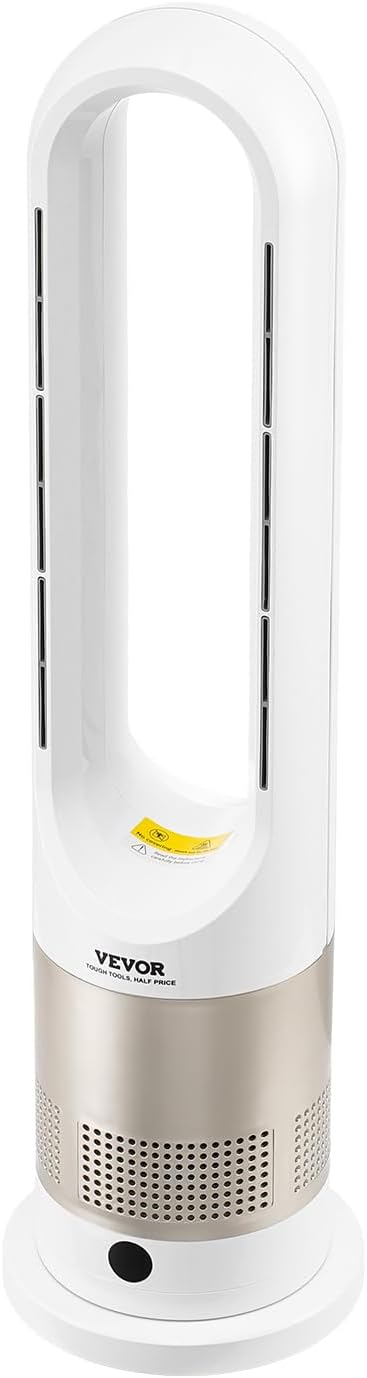VEVOR Tower Fan Bladeless, 16 ft/s Velocity Quiet Floor Fan - Image 10