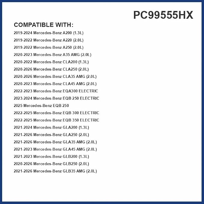 PUREFLOW PC99555HX HEPA Cabin Air Filter | Fits 2020-2026 Mercedes-Benz GLB250 - Image 2