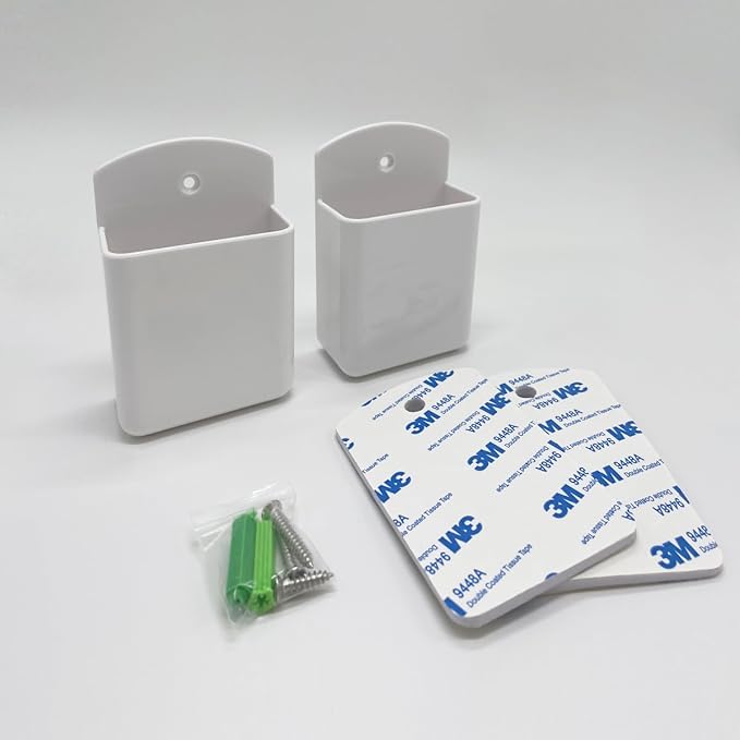 TV Air Conditioner Remote Holder, Self Adhesive Remote Control Holder Wall - Image 3