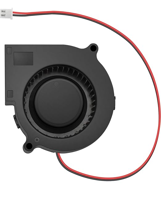 GDSTIME 75mm x 25mm Blower 12V, 7525 DC Brushless Turbo Cooling Fan 2-Pin 2-Pack - Image 2