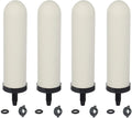 HUINING 4PCS 7-inch Replacement Ceramic Filter Candle by HUINING