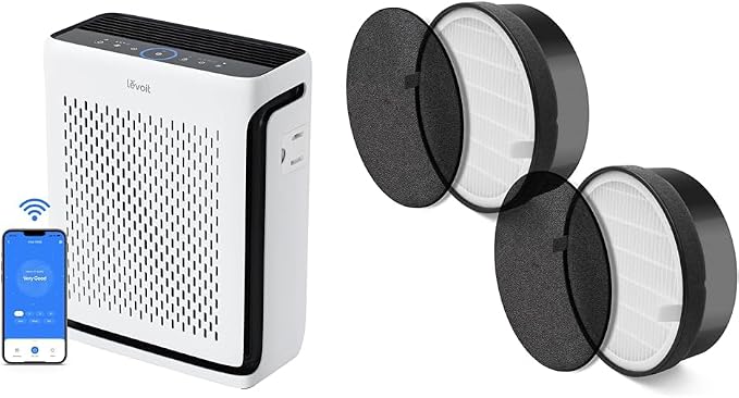 Levoit Air Purifiers for Home Large Room Bedroom Up to 1110 Ft2 by Unknown