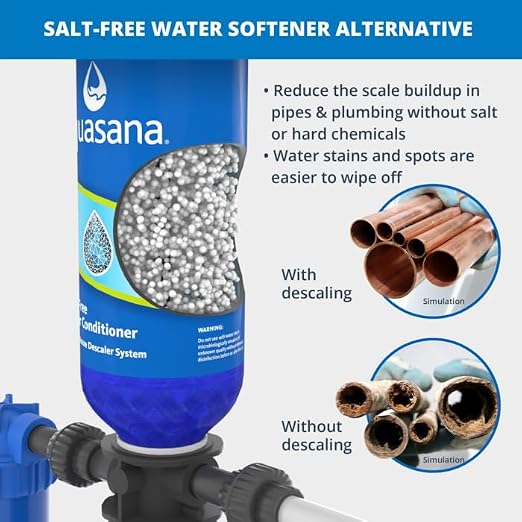 Aquasana Whole House Well Water Filter | 500, 000 Gallons | UV, Carbon & KDF | - Image 3
