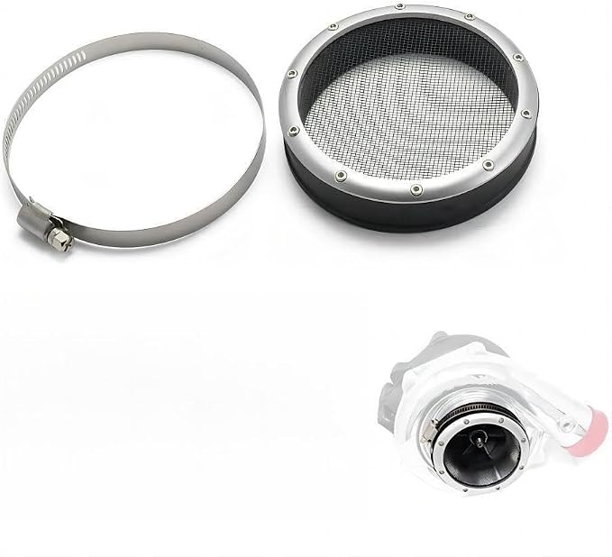 3" 304 stainless steel Turbo Inlet Grill Protector Guard Turbocharge Screen - Image 8