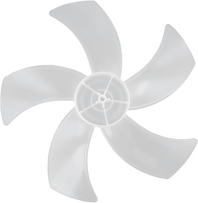 16 Inch Fan Blade Replacement, 375mm AS Plastic Low Noise High by Unknown